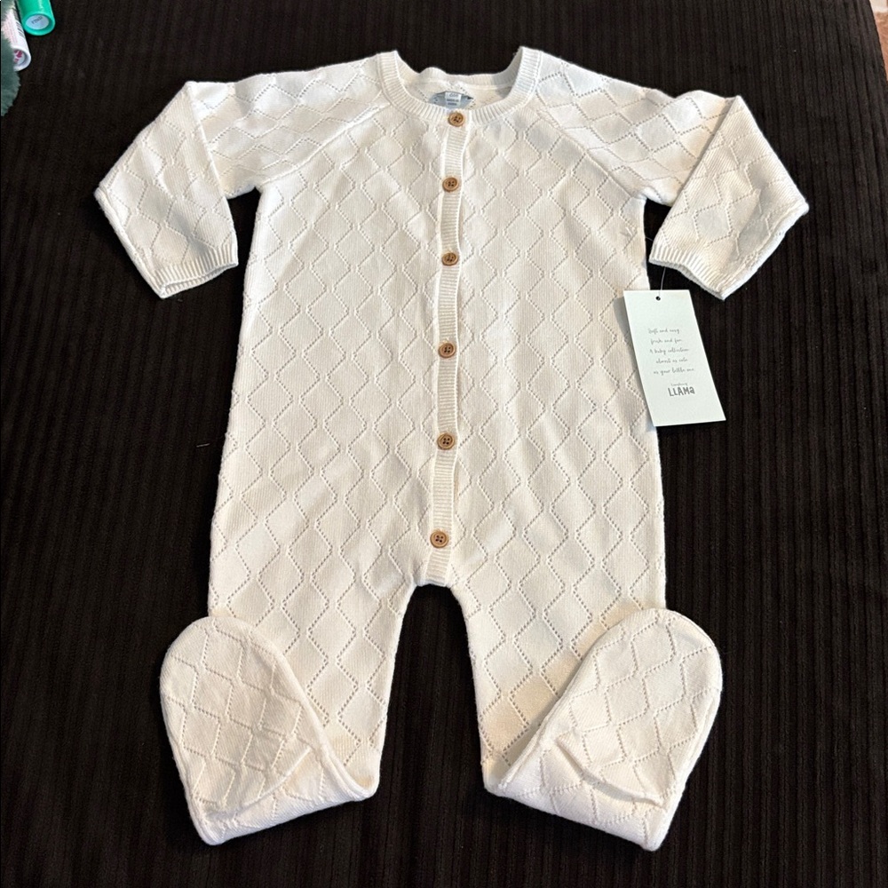 Sweater One Piece Footie